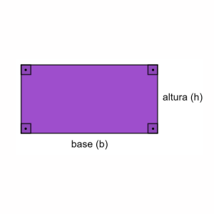 Imagem de um retângulo geométrico